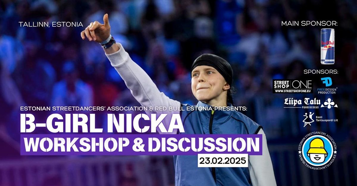 Workshop & Discussion with B-Girl Nicka