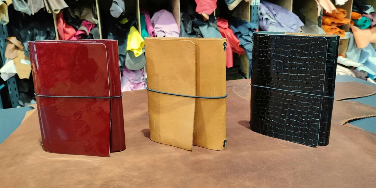 Leather Journal Making at Leffler
