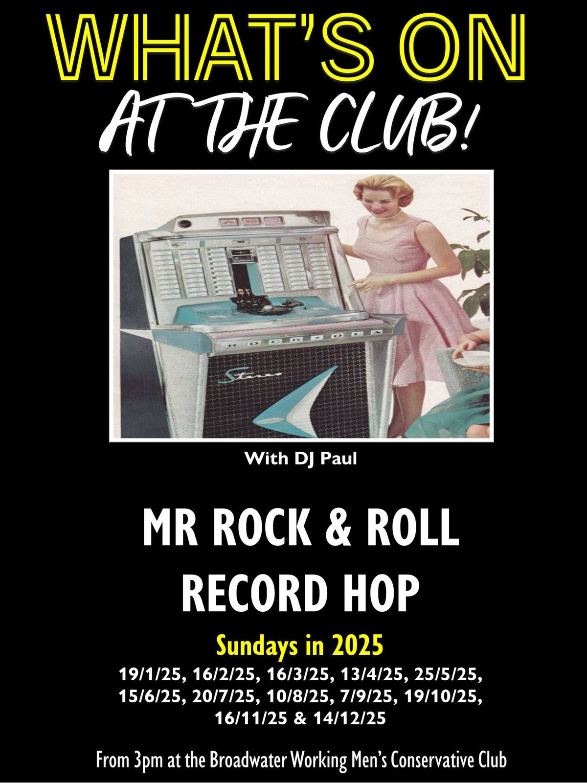 DJ Paul's Mr Rock & Roll Record Hop!