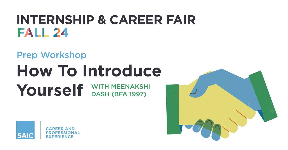 How To Introduce Yourself: Internship & Career Fair Prep