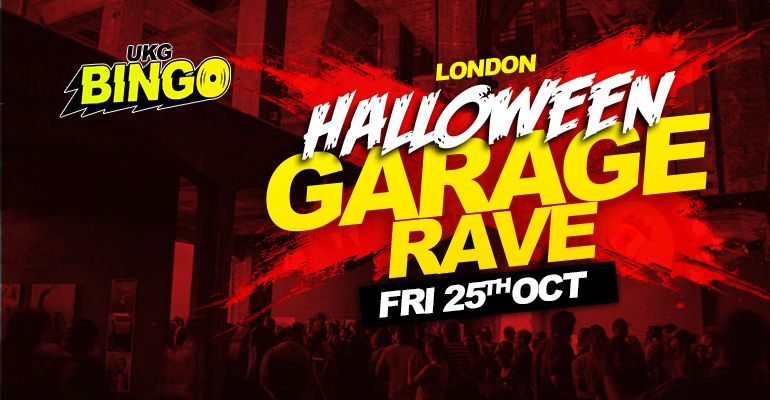 UKG Bingo Fri 25th Oct Halloween Special