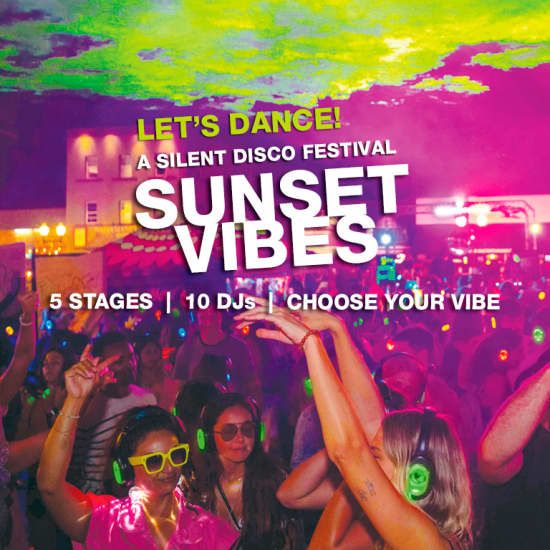 Sunset Vibes Silent Disco at Venice Beach