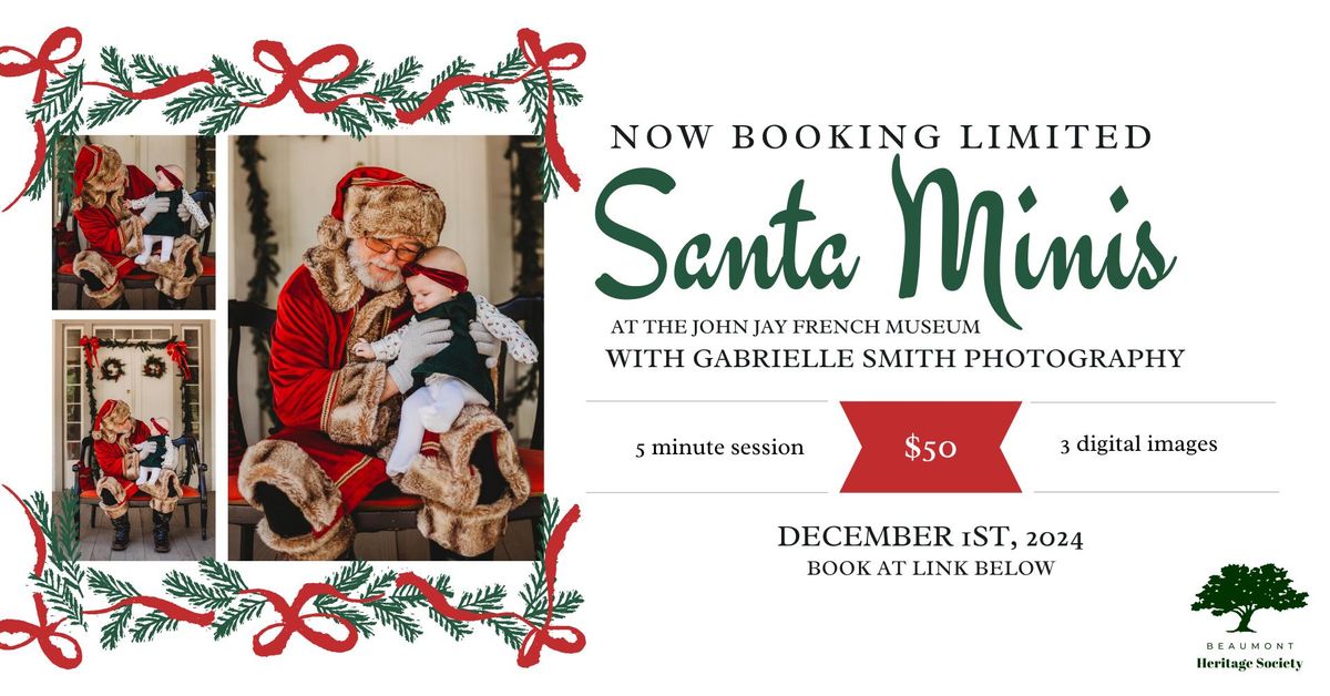 Santa Mini Photo Sessions