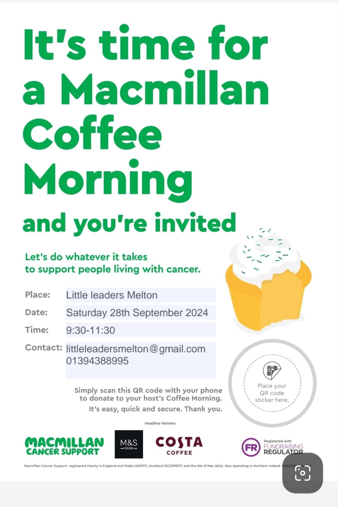 Macmillan Coffee Morning