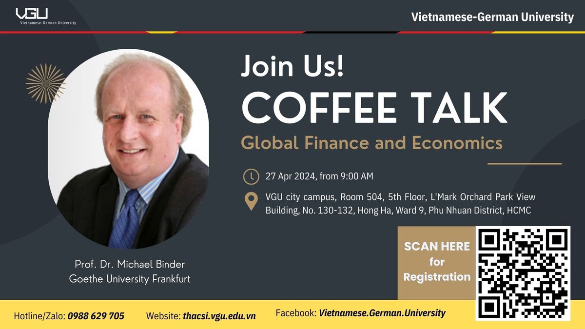 Coffee Talk on the Global Finance and Economics (GFE) 