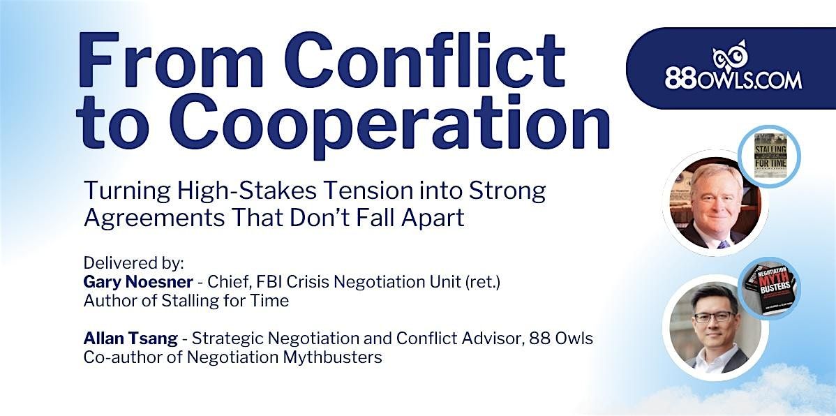 From Conflict to Cooperation