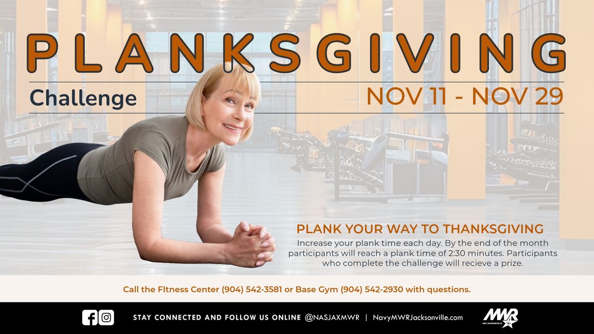 Planksgiving Challenge