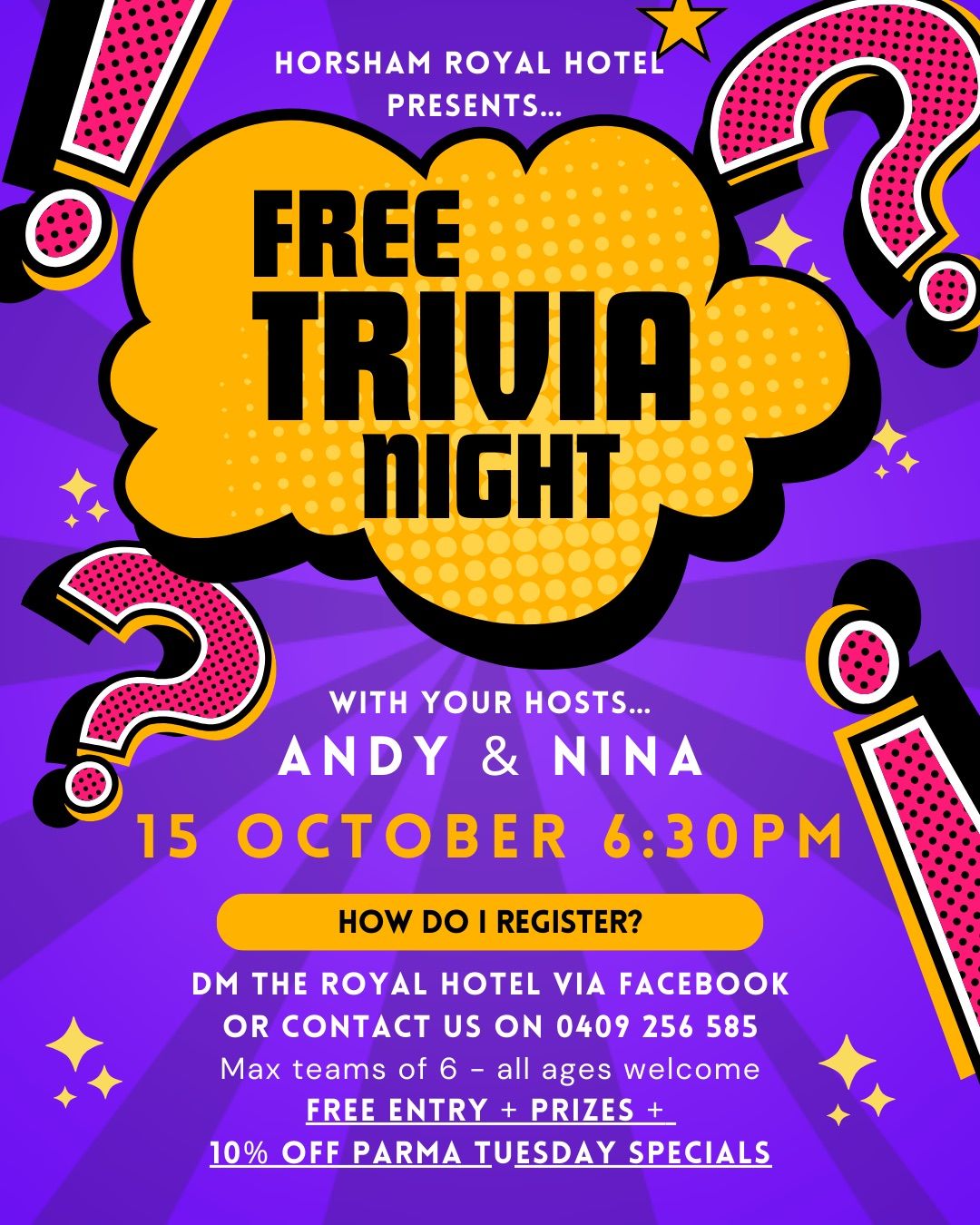 Trivia Night! 