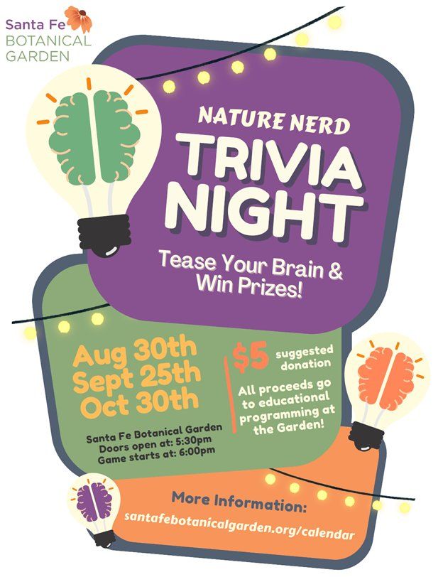 Nature Nerd Trivia Night