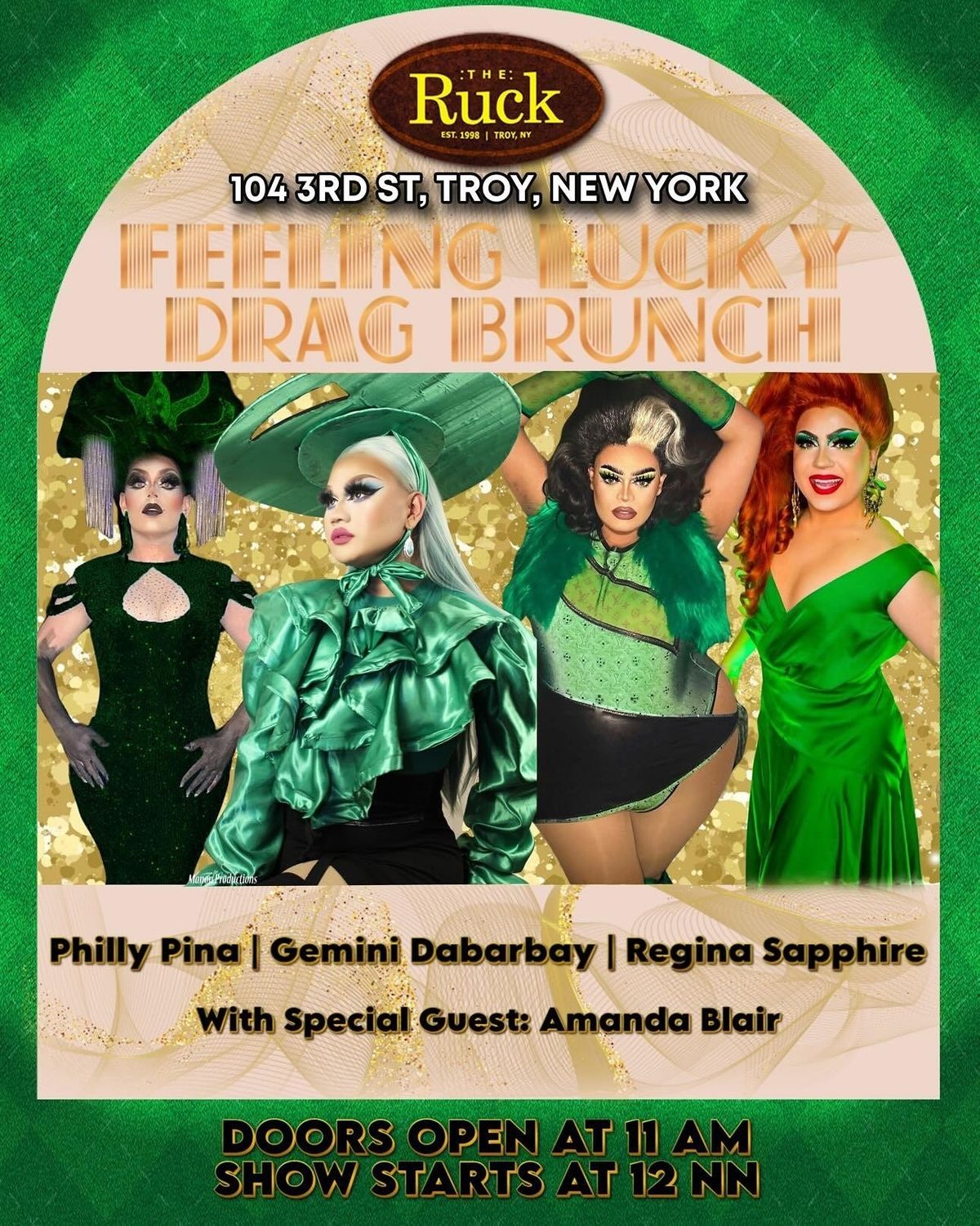 \u2018Feelin Lucky \ud83c\udf40\u2019 Drag Brunch