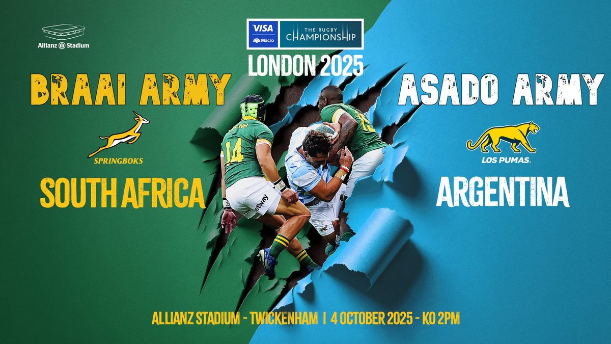 Springboks vs Argentina