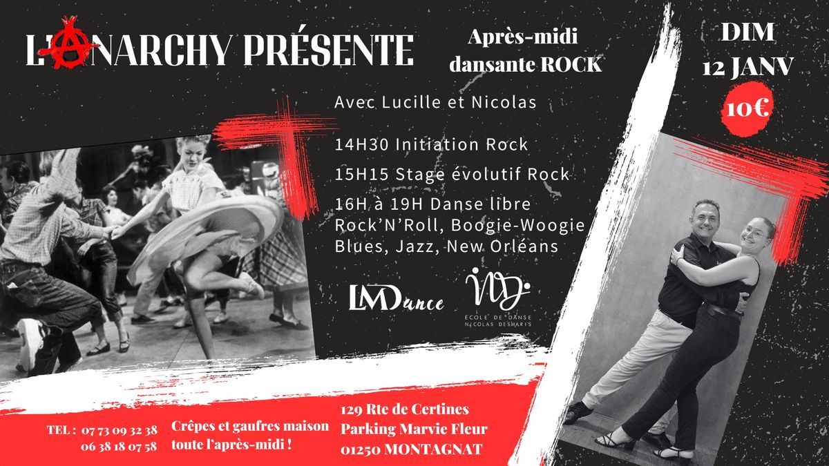 L'Anarchy danse Rock - Boogie-Woogie - Lindy Hop - Jazz New Orleans - Gospel