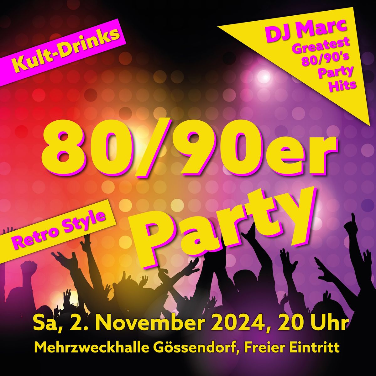 80\/90er Party G\u00f6ssendorf 2024