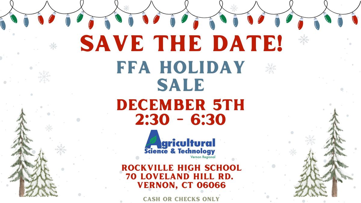 Rockville FFA Holiday Sale