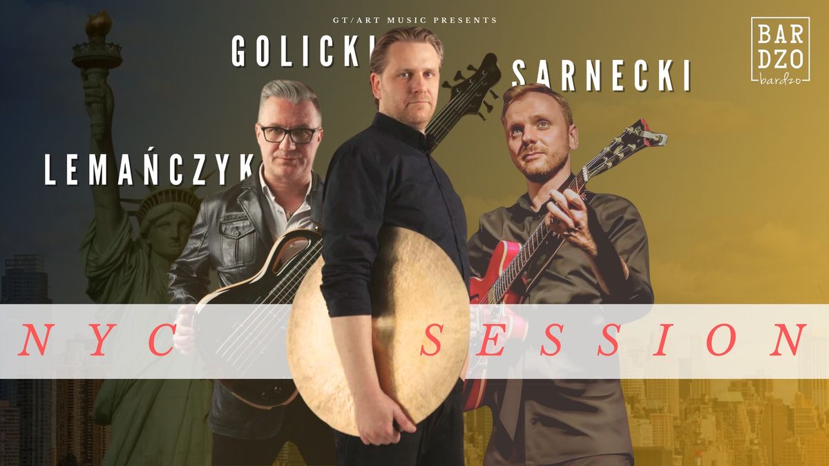 SARNECKI \/ LEMA\u0143CZYK \/ GOLICKI Trio - NYC Session