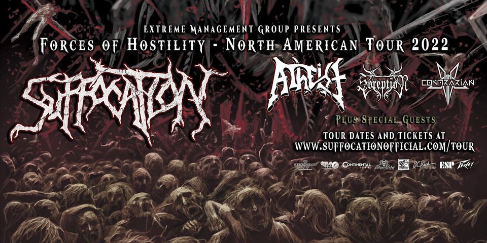 Suffocation - Forces Of Hostility Tour