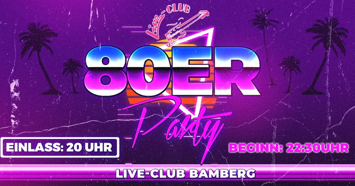 80er Party mit DJ Hannes