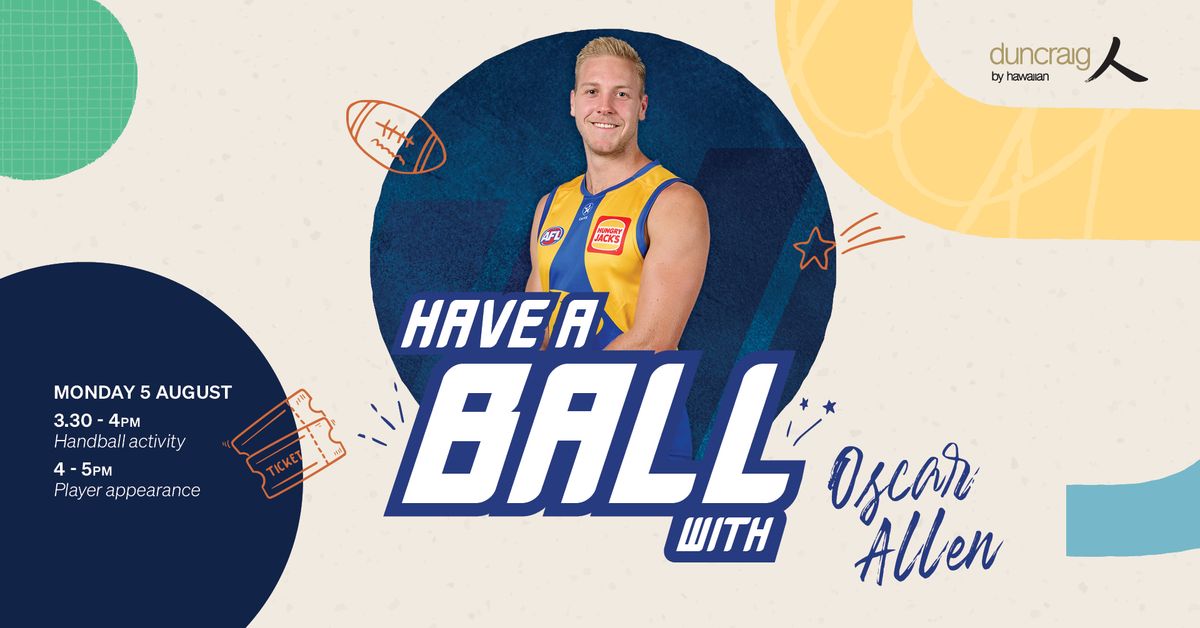 Have a Ball with Oscar Allen!