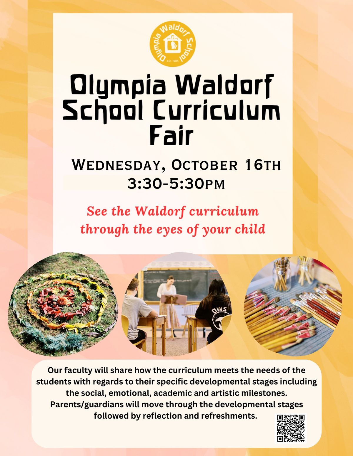 Olympia Waldorf School Curriculum Fair