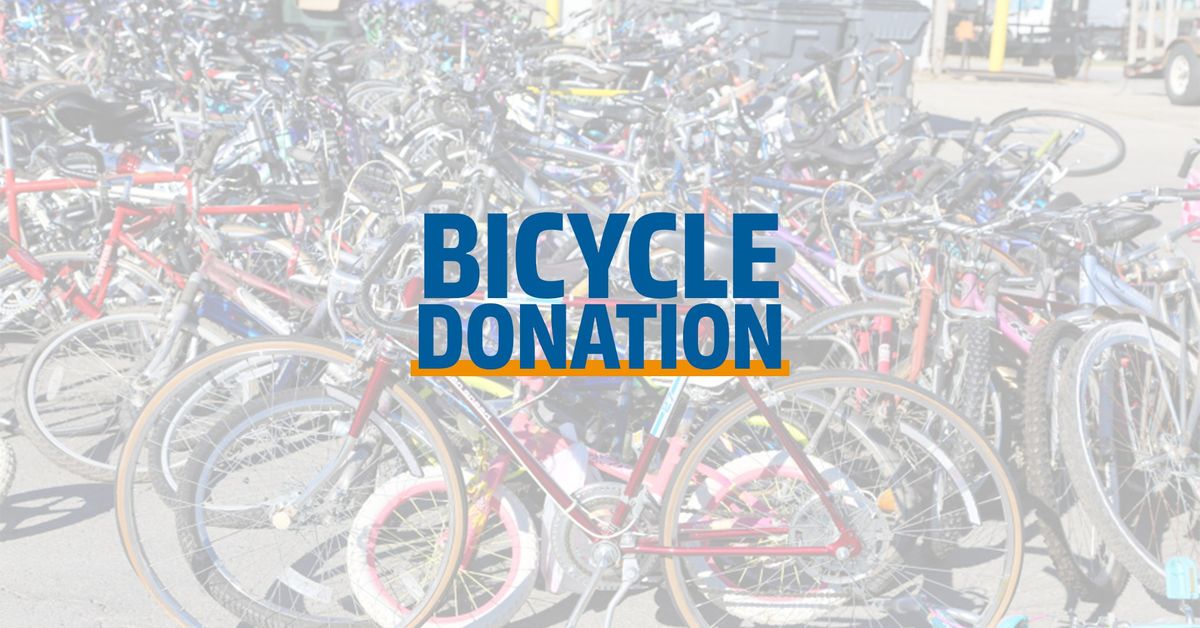 Bicycle Donation Event