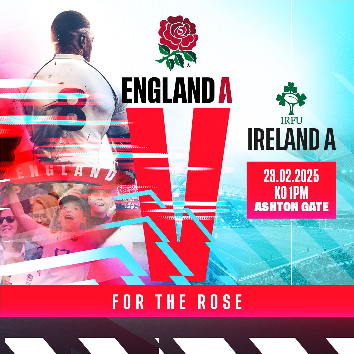 International Rugby: England A v Ireland A