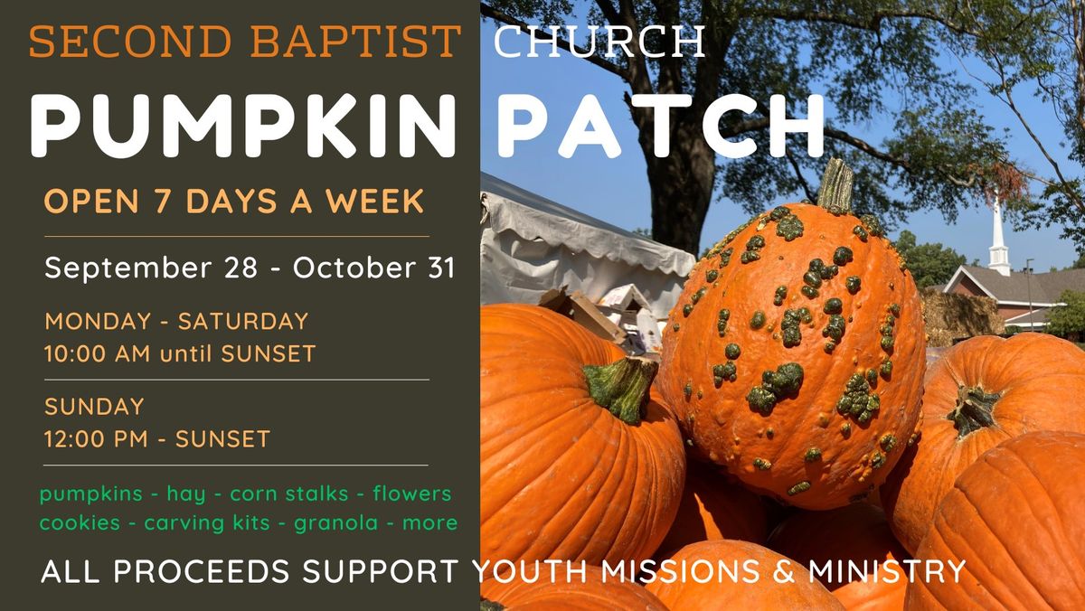 Second Baptist Pumpkin Patch