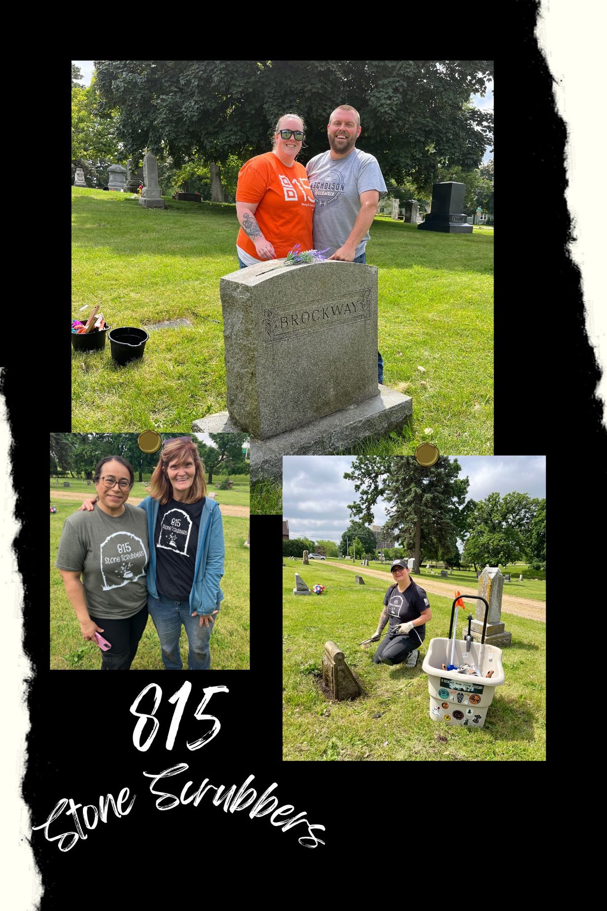 Gravestone Cleaning Honoring Civil War Veterans 