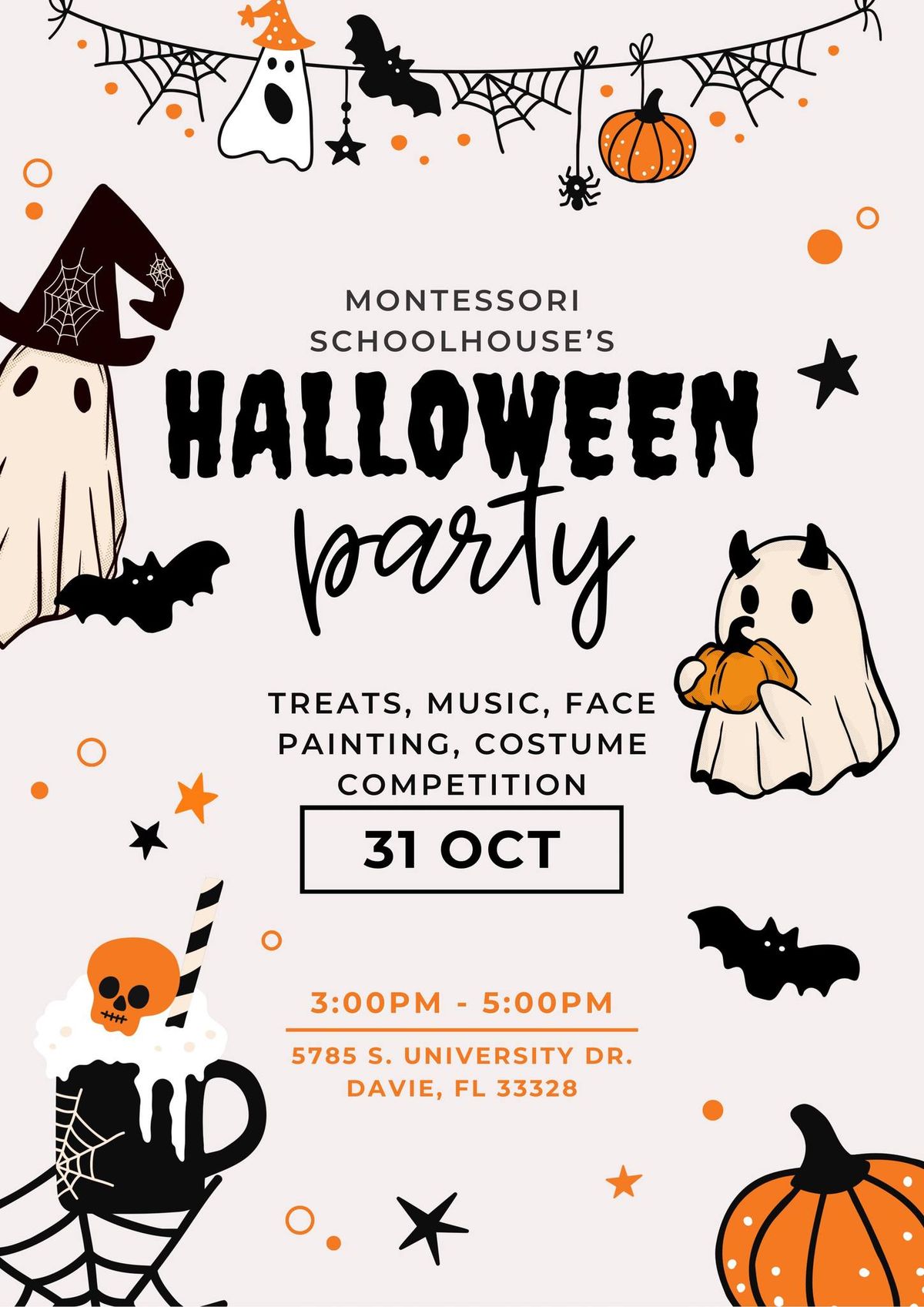 Montessori Schoolhouse's Halloween Party 