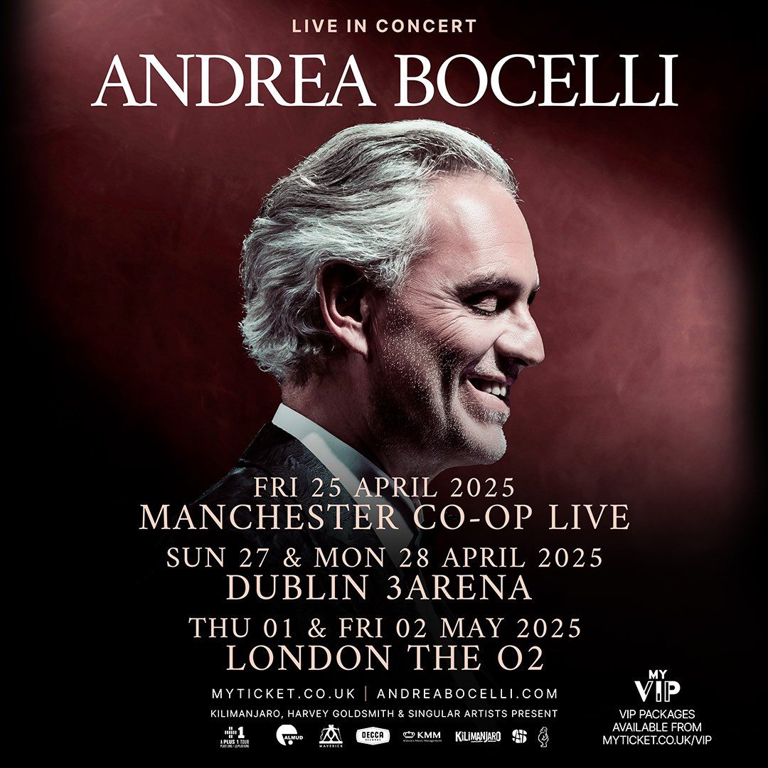 Andrea Bocelli at Co-op Live