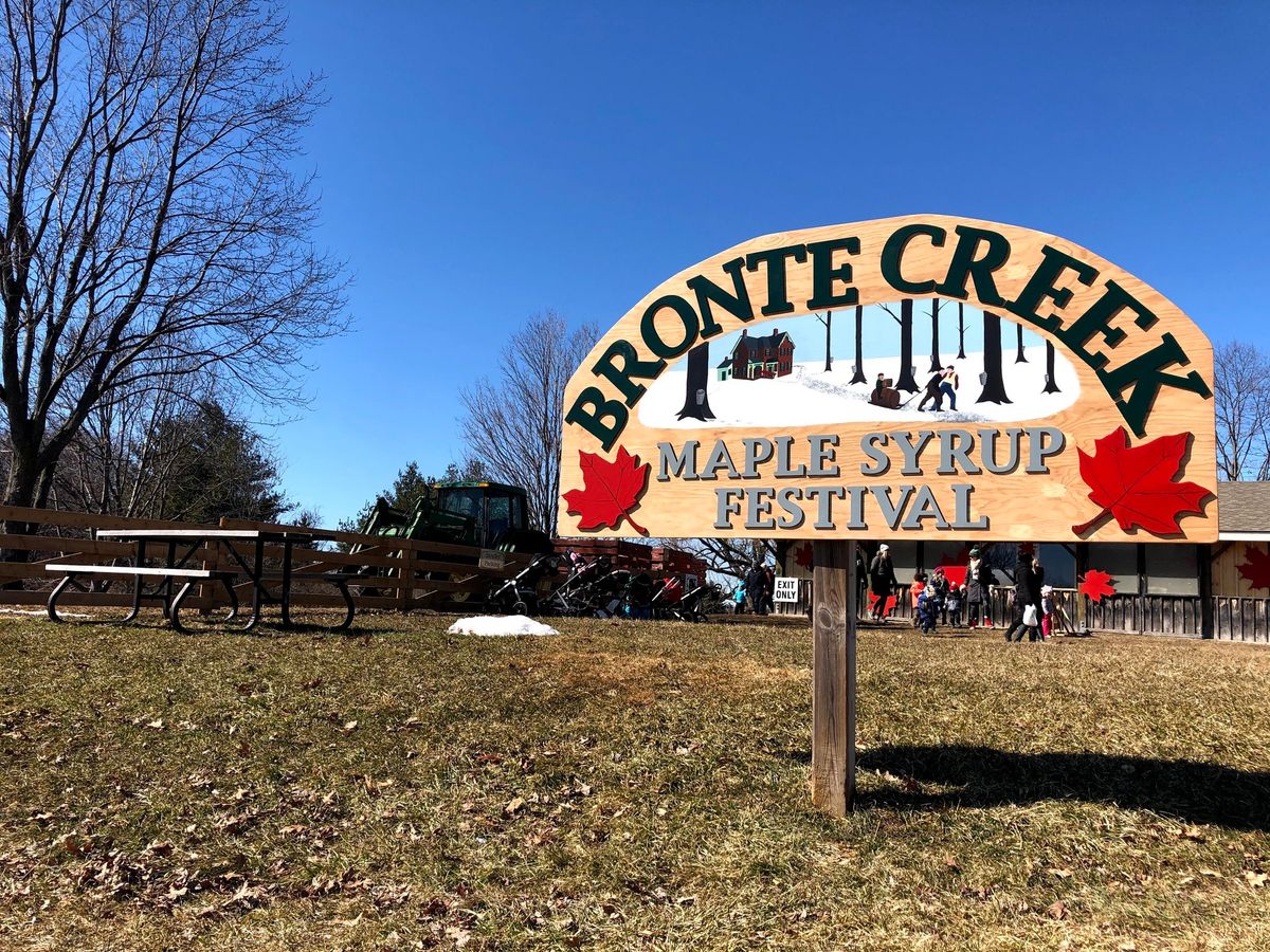 Bronte Creek Maple Syrup Festival