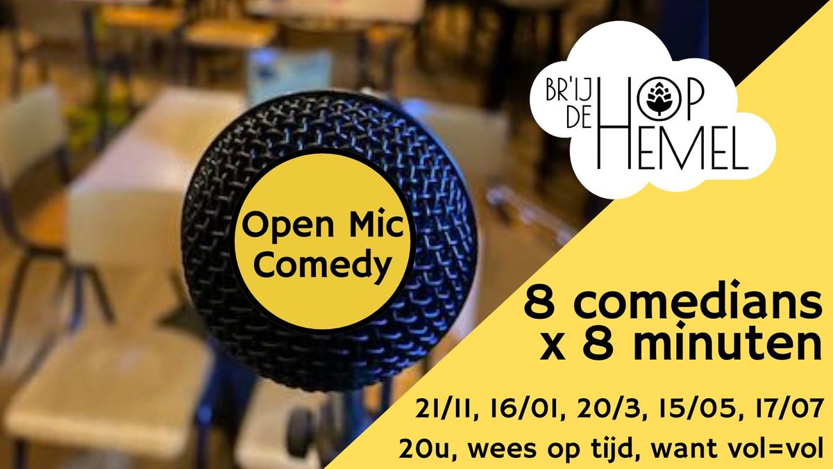 Open Mic Comedy @HopHemel