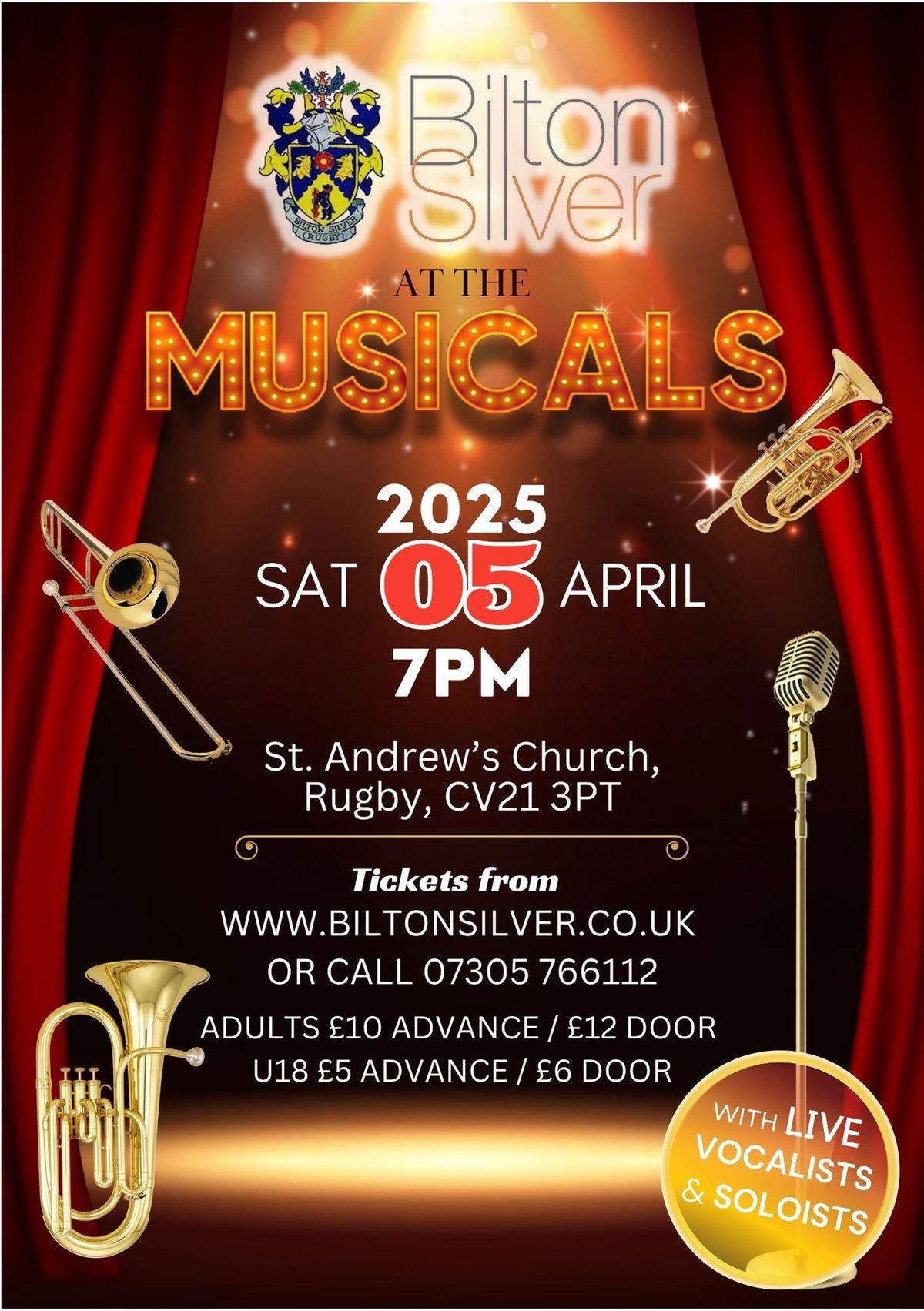 Bilton Silver at the Musicals 