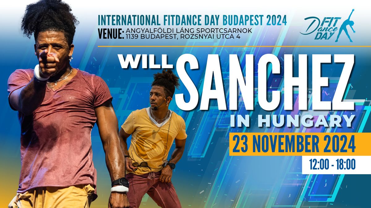 International FitDance Day Budapest with Will Sanchez 