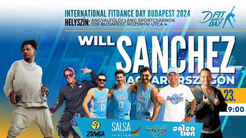 International FitDance Day Budapest with Will Sanchez 