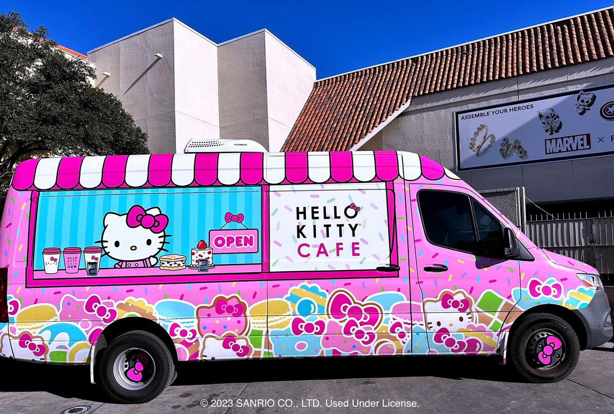 Hello Kitty Cafe Truck West - El Paso Appearance