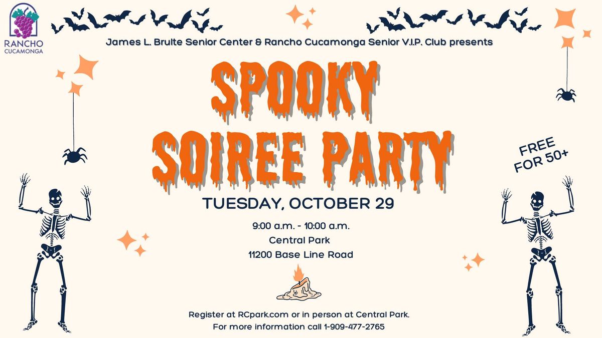 Senior V.I.P. Club Spooky Soiree Party