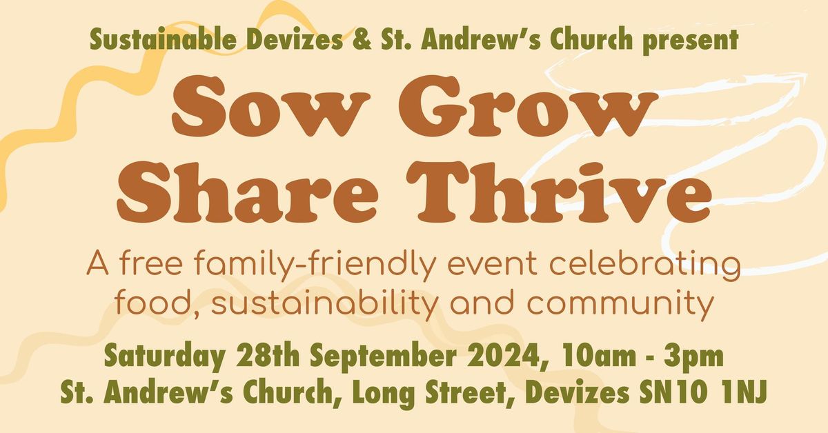 Sow Grow Share Thrive