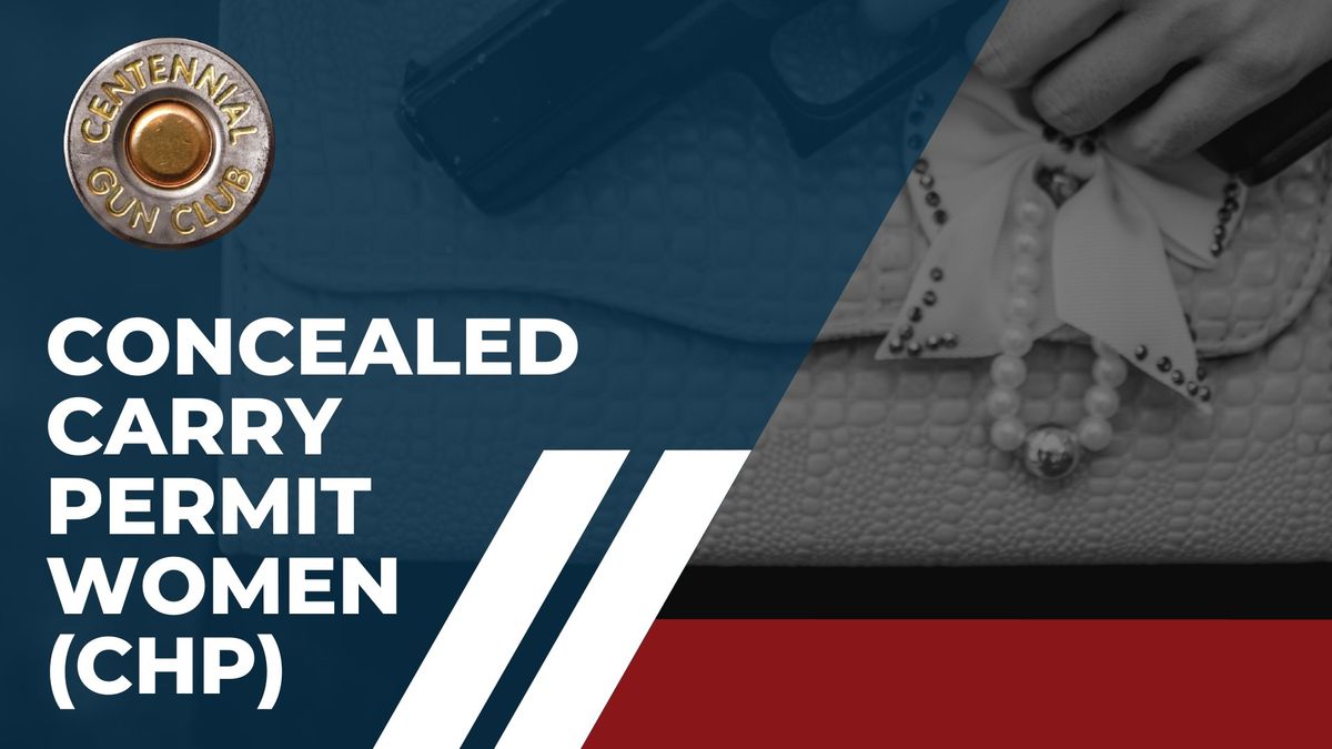 WOMEN\u2019S CONCEALED CARRY CLASS