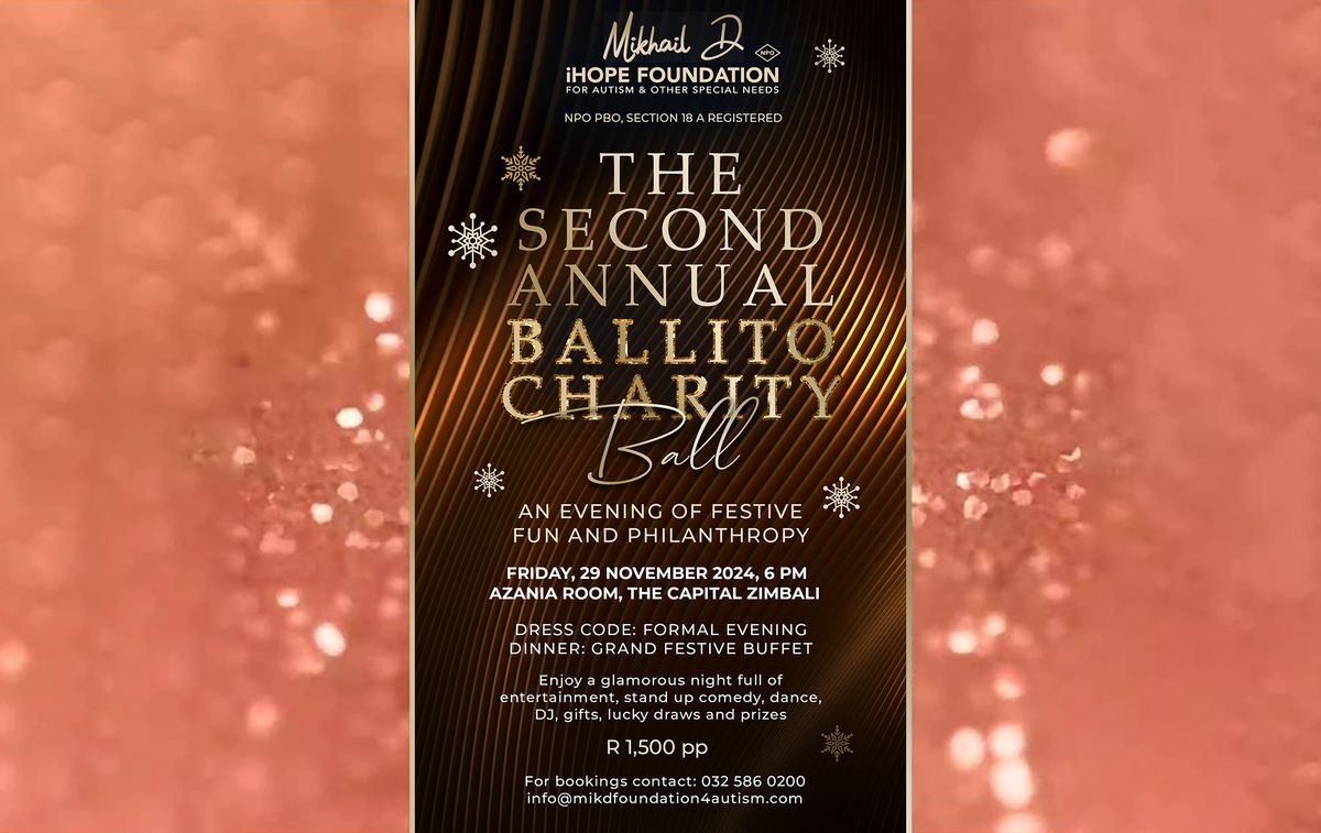 The Second Annual Ballito Charity Ball