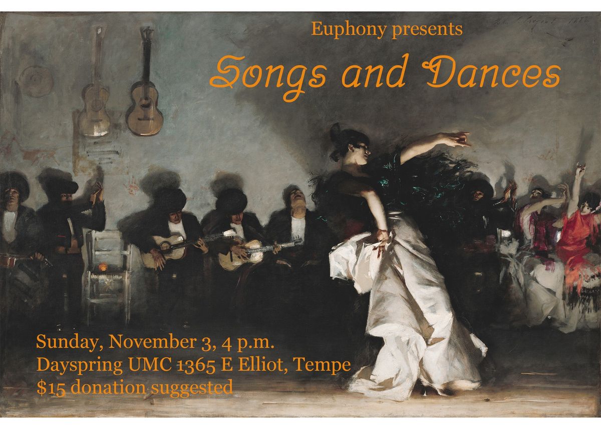 Euphony presents Songs and Dances