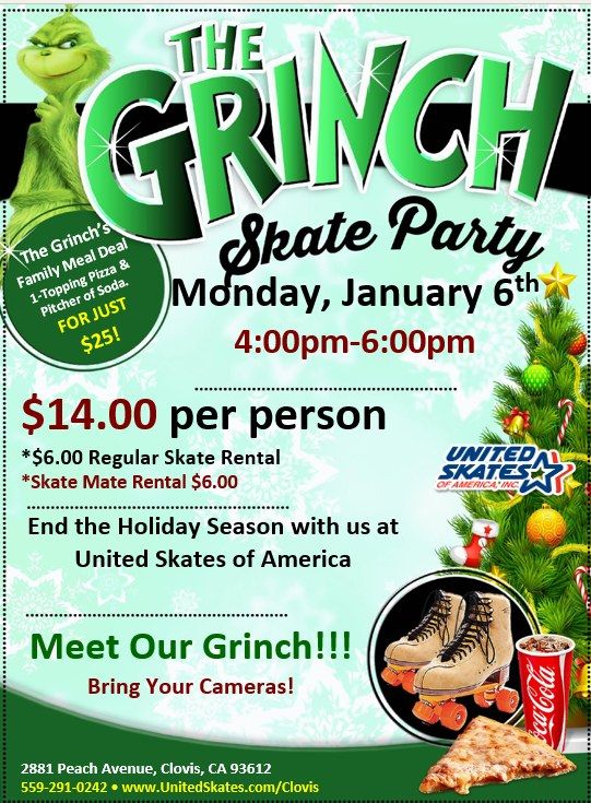 Grinch Skate 