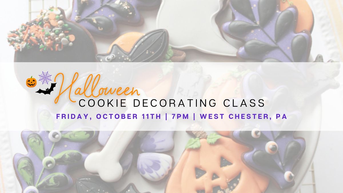 Halloween Cookie Decorating Class