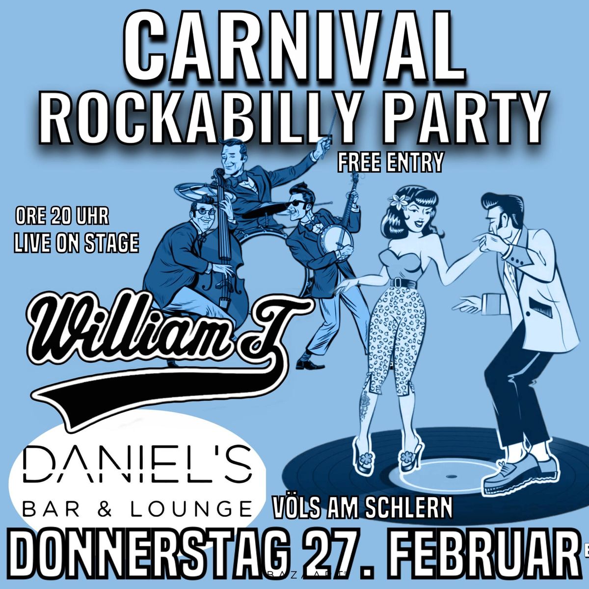 Rockabilly Carnival Party at Daniel's Lounge