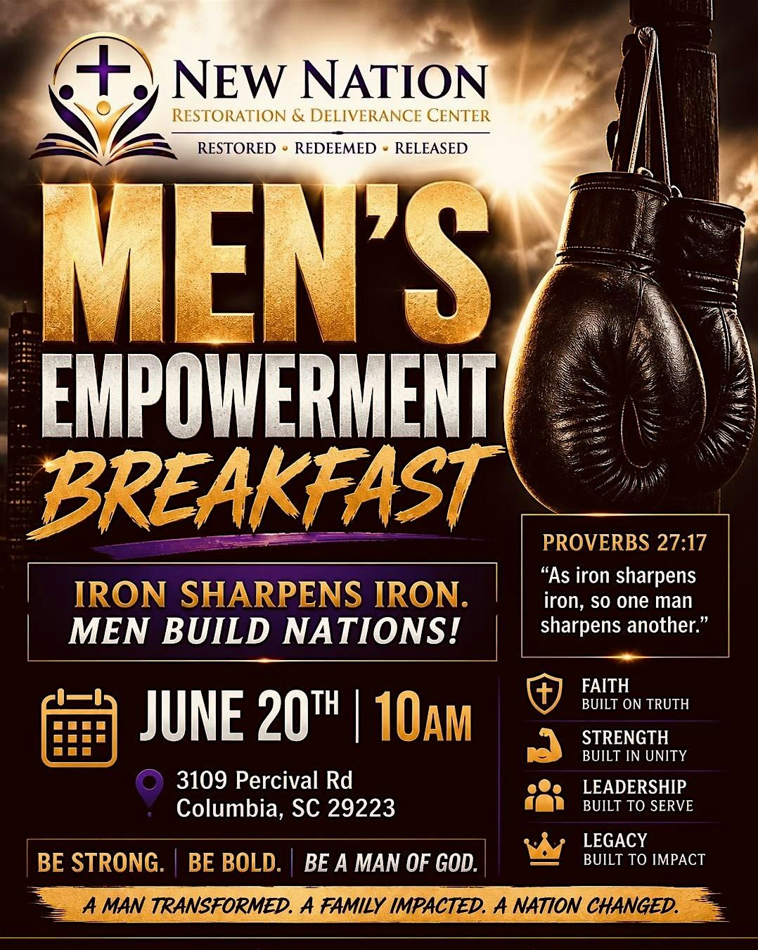 Men\u2019s Empowerment Breakfast
