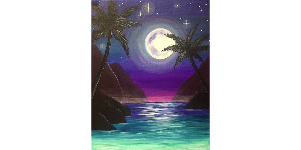 Mystic Moonlight - Paint and Sip in Fishkill | Classpop!\u2122