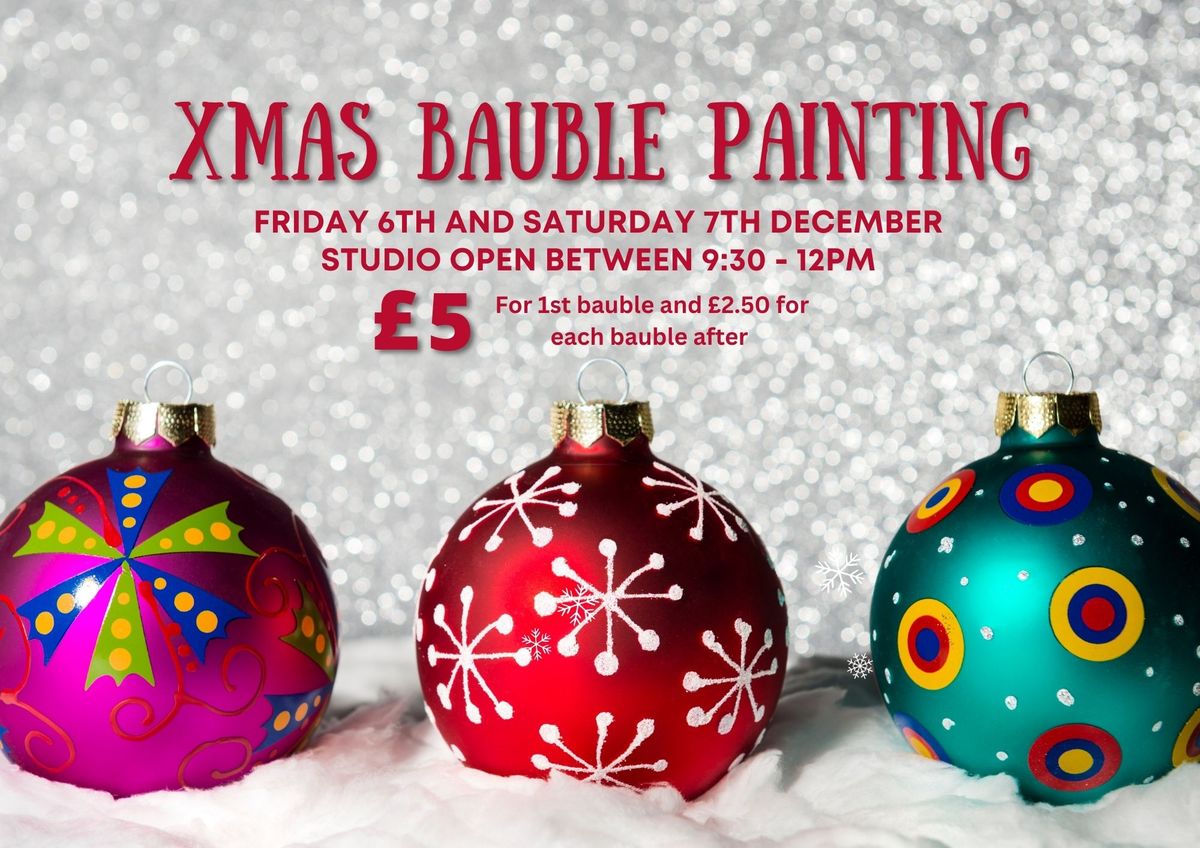 Christmas Bauble Painting