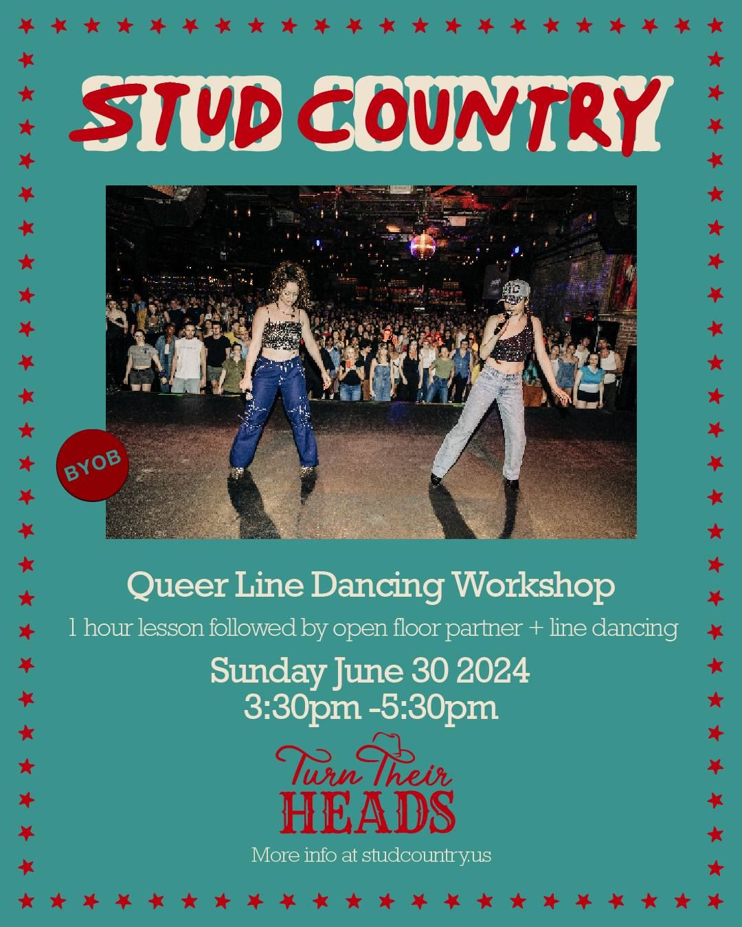 Stud Country x Nashville Line Dancing Workshop