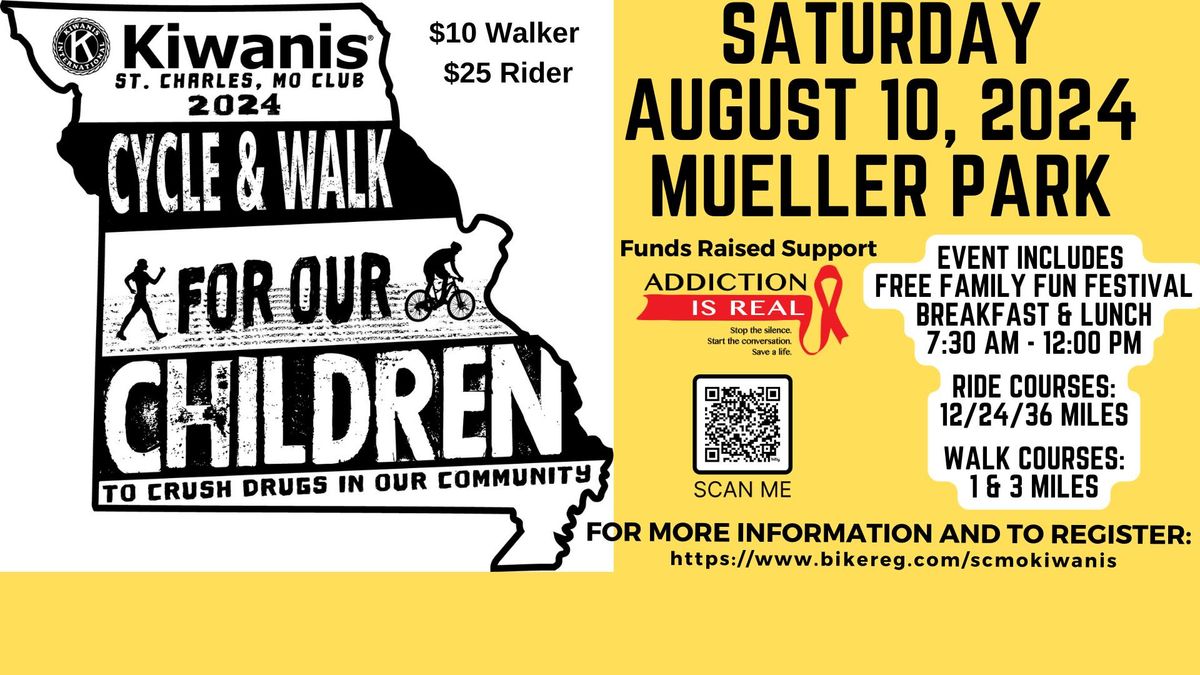 Cycle & Walk for our Children by the St. Charles Kiwanis