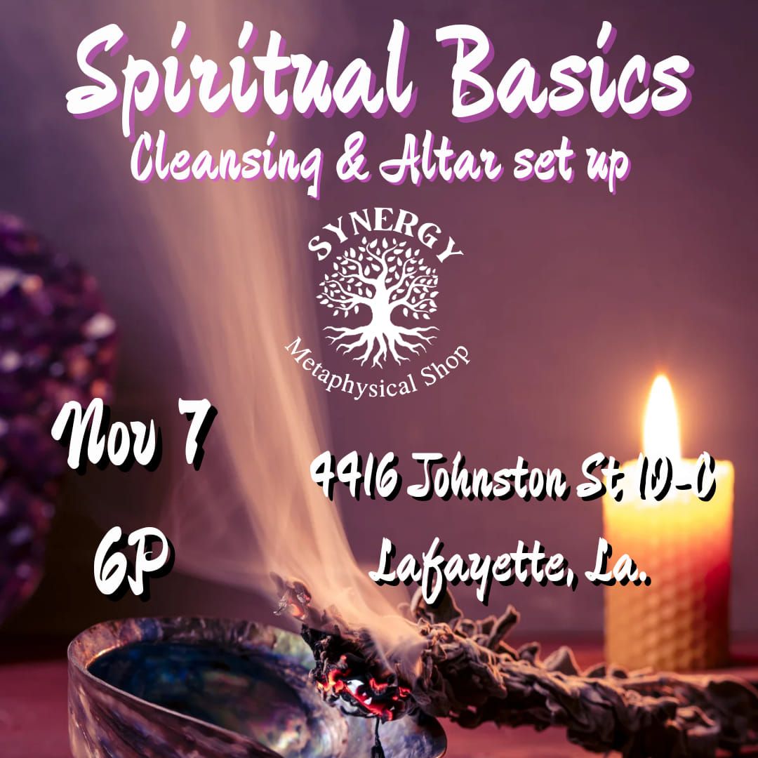 Spiritual Basics | Cleansing and Altar Set Up (FREE)