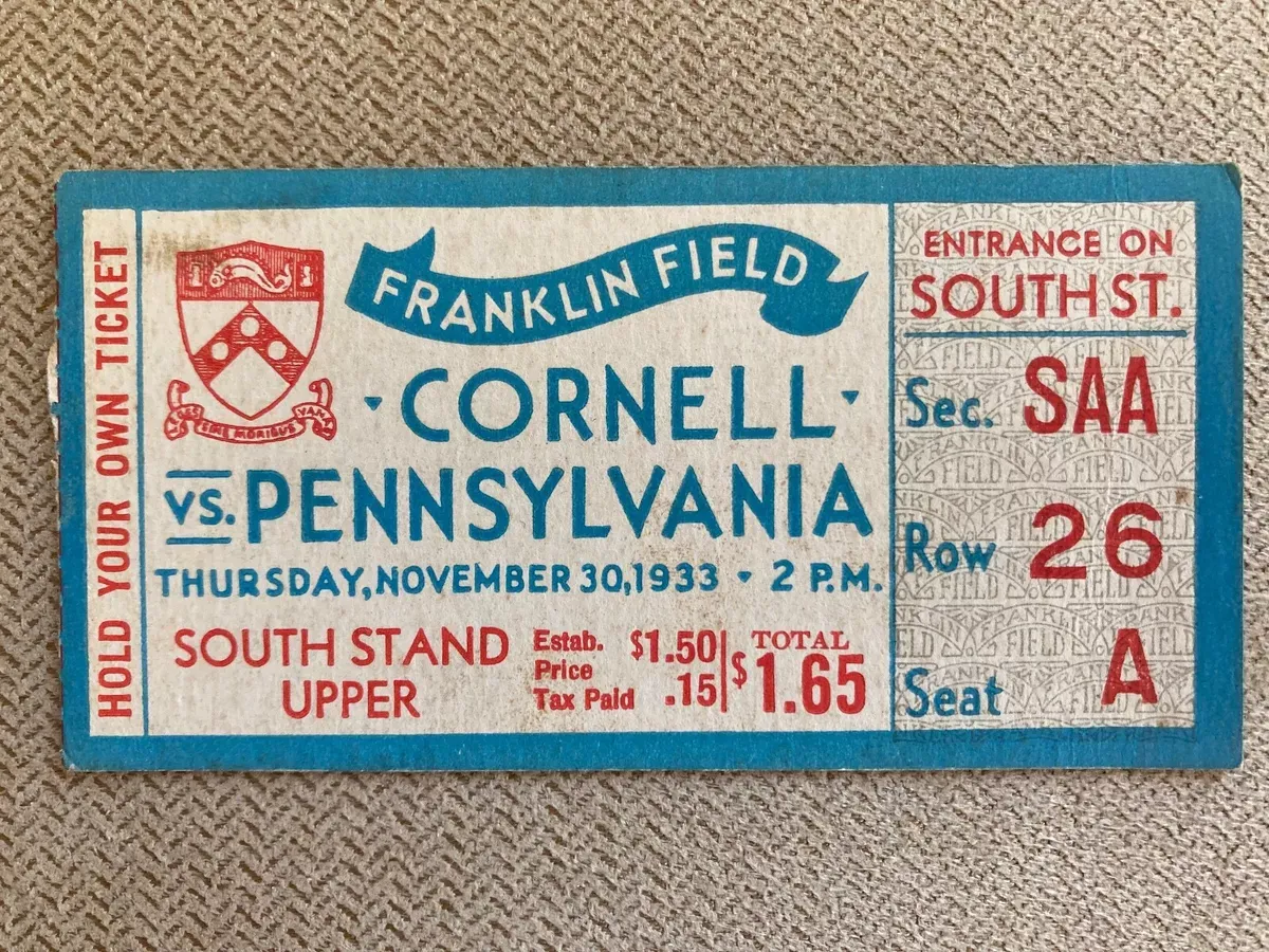 Penn Quakers at Cornell Big Red Football